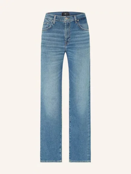 7 For All Mankind Rovné Džíny Stovepipe wavebreak