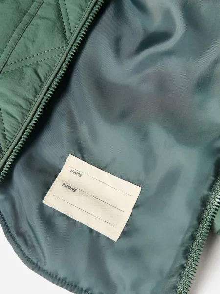 Куртка Reserved с капюшоном зеленая