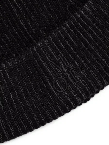 Căciulă Marc O'polo cu broderie tricotate negru