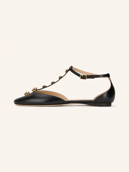 Chloé Baleriny Mary Jane Celeste schwarz czarne