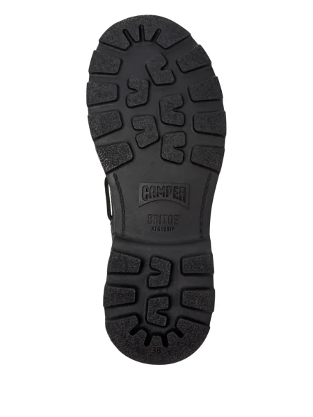 Pantofi loafer Camper cu șireturi din piele negru