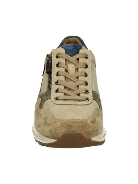 Sneakersy Mephisto zamszowe casual beżowe