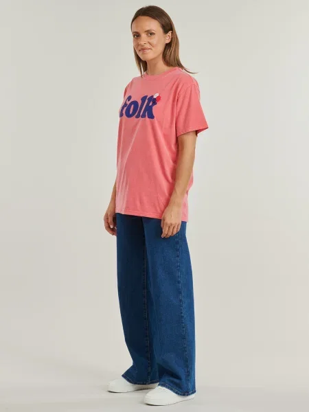 Tricou Newtone roz