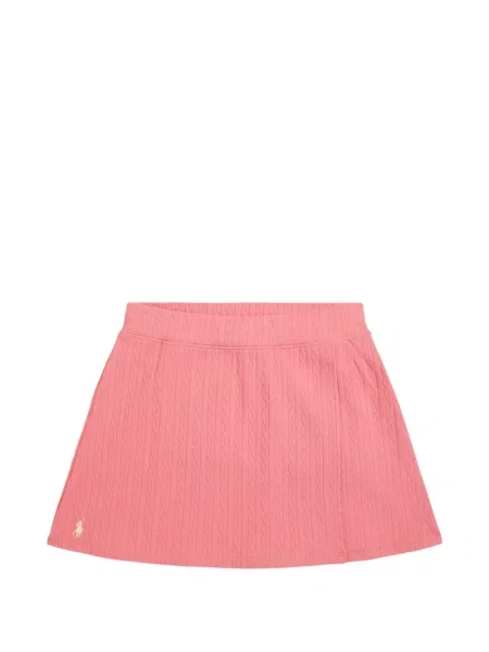 Dětska mini sukně Polo Ralph Lauren růžová