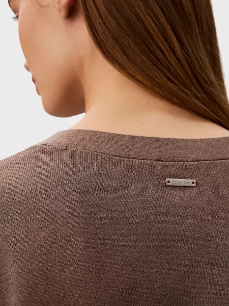 Трикотажний кардиган Calvin Klein коричневий