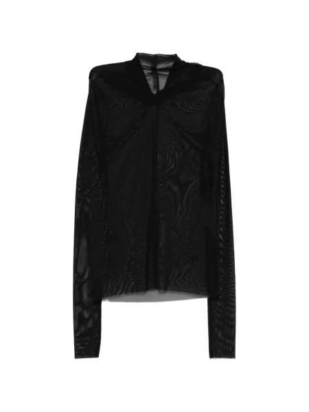 Top Rick Owens Lilies negru