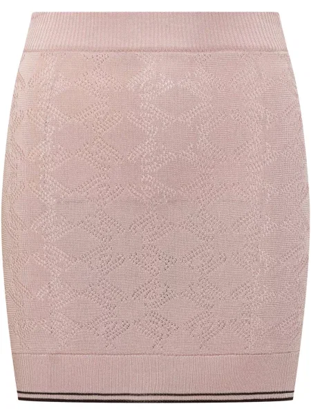 Fusta mini Amiri tricotate albastru