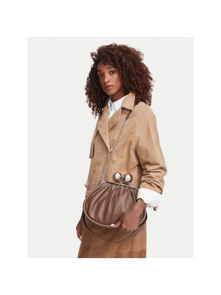 Torebka Weekend Max Mara brązowa