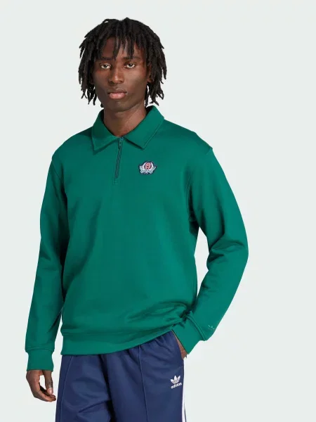 Свитер Adidas зеленый