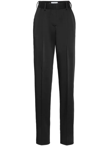 Pantaloni Philipp Plein din satin negru