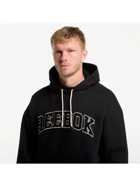 Суитшърт Reebok Varsity Relaxed Hoodie Black S черно