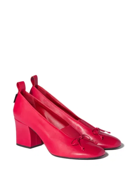 Pantofi cu toc Miu Miu roșu