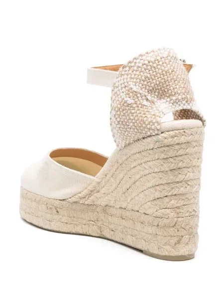 Espadrilky Castañer na klínovém podpatku