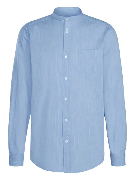 H.I.S Poslovna srajca progasto modra