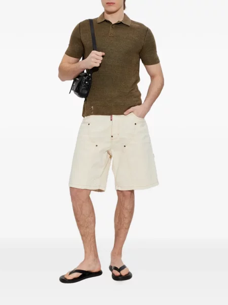 Pantaloni scurți Dsquared2 alb
