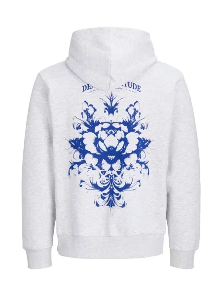 Jack & Jones Junior Μπλούζα φούτερ JJTRADITION μπλε / μελανζέ λευκό