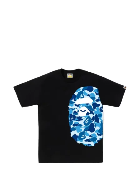 Koszulka A Bathing Ape® z nadrukiem w kamuflażu czarna