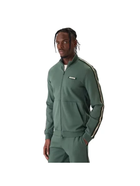 Bluza rozpinana Emporio Armani Ea7 zielona
