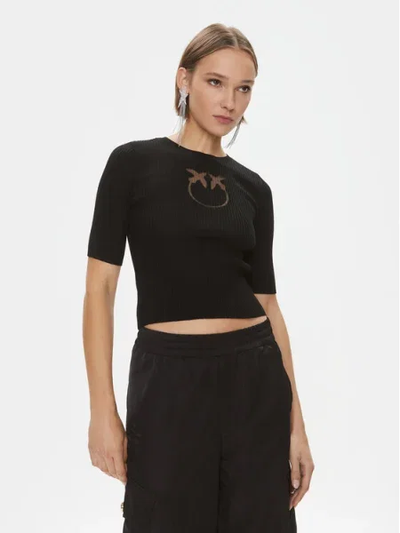 Pinko pulover de lana negru