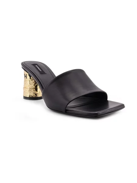 Klapki Givenchy skórzane czarne