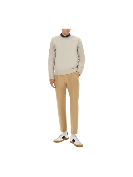 Sweter Ps By Paul Smith wełniany z logo biały