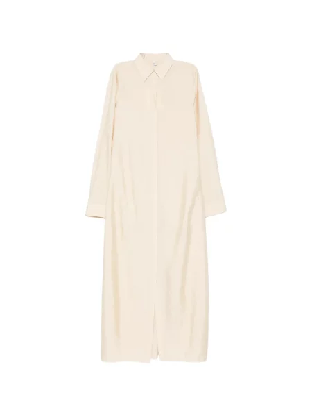 Maxi sukienka koszulowa Toteme garniturowa