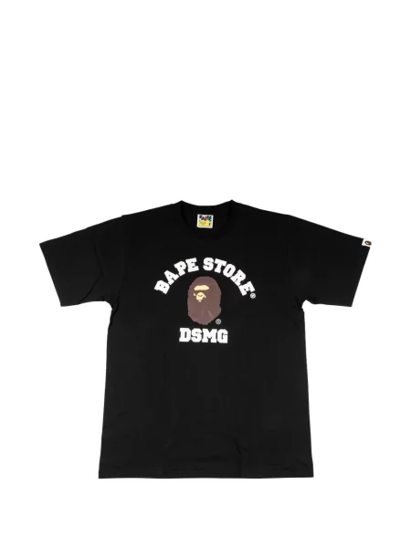 Tricou A Bathing Ape® cu imagine negru