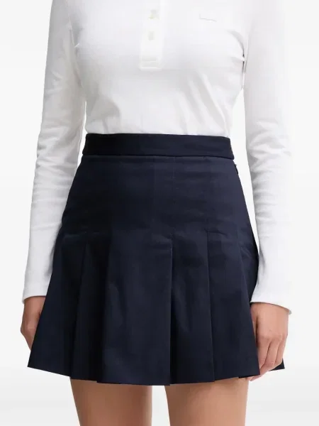 Fusta plisata Lacoste plisată albastru