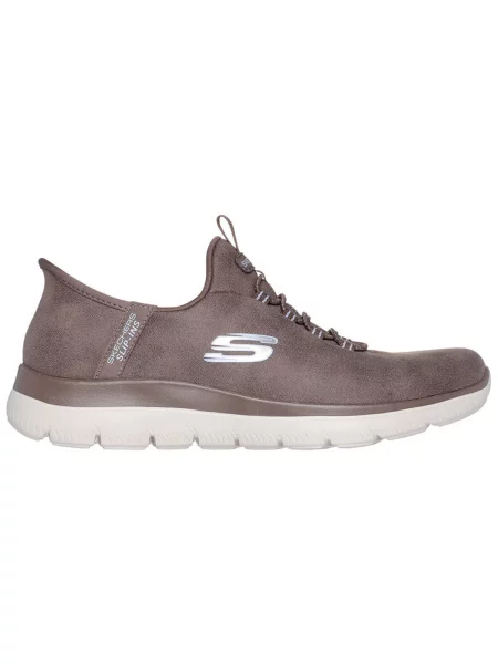 Tenisky Skechers hnedá