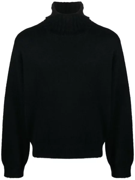 Sweter Charles Jeffrey Loverboy z kapturem filcowy czarny