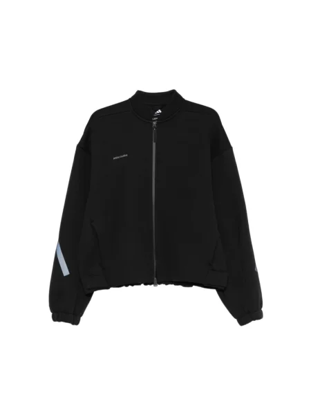 Dzianinowa koszulka sportowa Adidas do biegania czarna