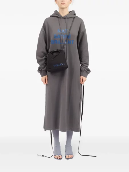 Τσάντα χιαστί Mm6 Maison Margiela μαύρο