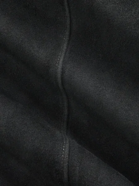 Geacă bomber Ralph Lauren Rrl din piele de căprioară negru