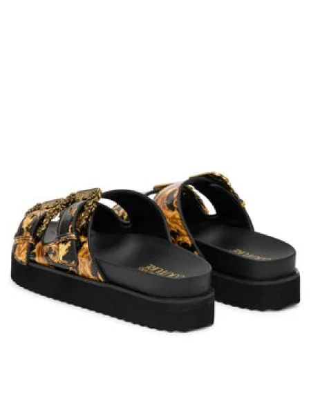 Papucs Versace Jeans Couture fekete
