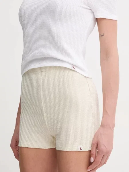 Calvin Klein Jeans pantaloni scurți bej