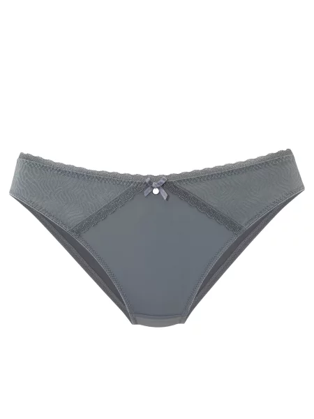 NUANCE by LASCANA Slip grafit gri