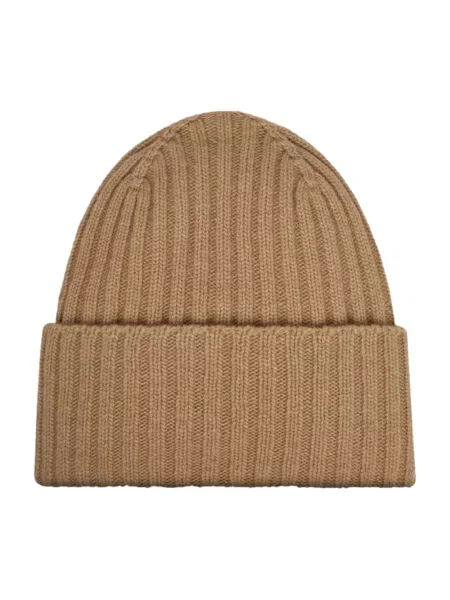 Czapka Weekend Max Mara wełniana brązowa