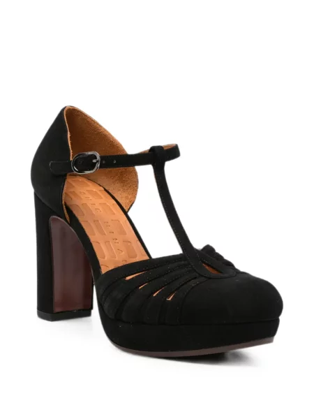 Pantofi cu toc Chie Mihara cu platformă negru