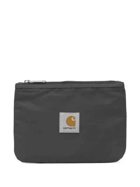 Portofel Carhartt Wip cu autograf gri