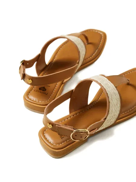 Sandale Twinset din piele