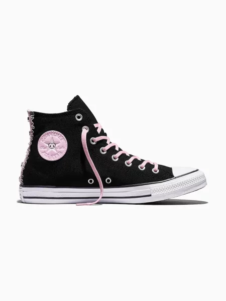 Converse x Hello Kitty Chuck Taylor All Star HI teniși înalți pentru femei negru