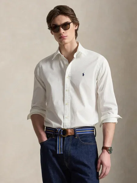 Polo Ralph Lauren Srajca Custom Fit bela