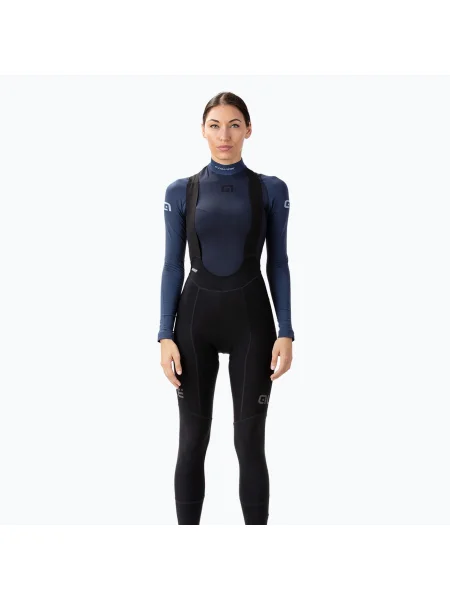 Дамски панталони за колоездене ALÉ Blizzard bibtights black черно