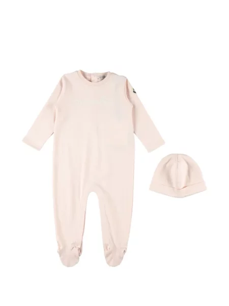 Piżama dziecięca Moncler Enfant różowa