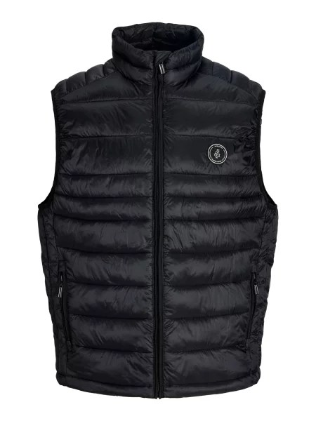JACK & JONES Vestă JJEKingsley' negru