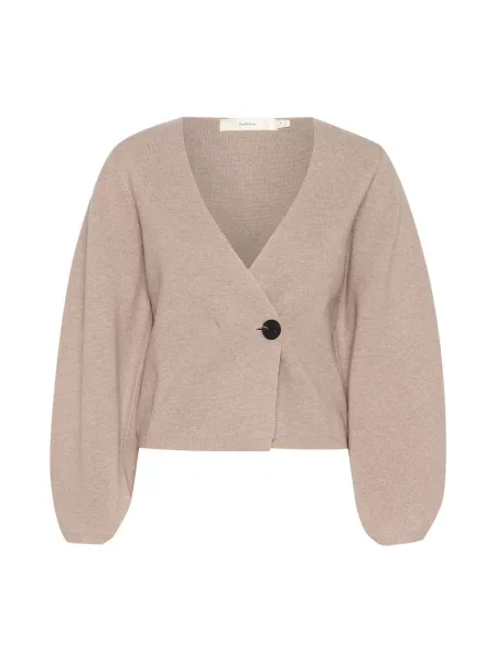 Dzianinowy kardigan Inwear beżowy