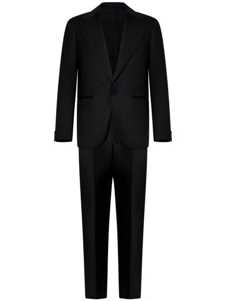 Costum Franzese Collection de lână de costum negru