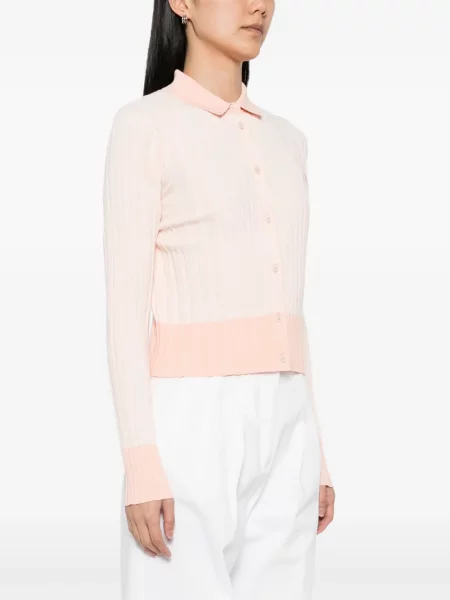 Kardigan dziecięcy Maison Kitsune różowy