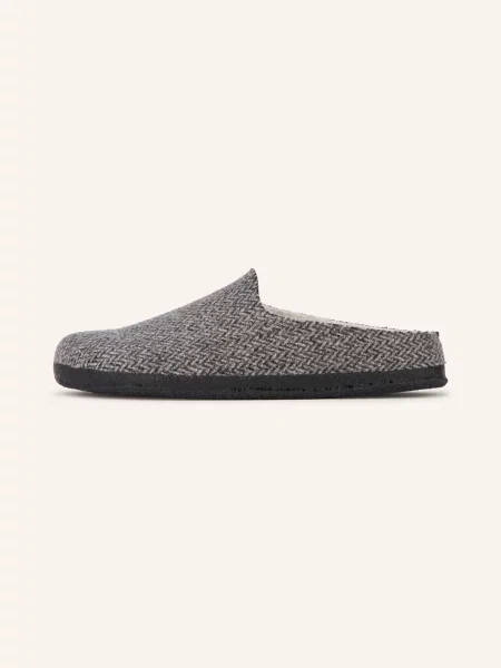 Birkenstock Pantofle Amsterdam tmavě / světle šedá