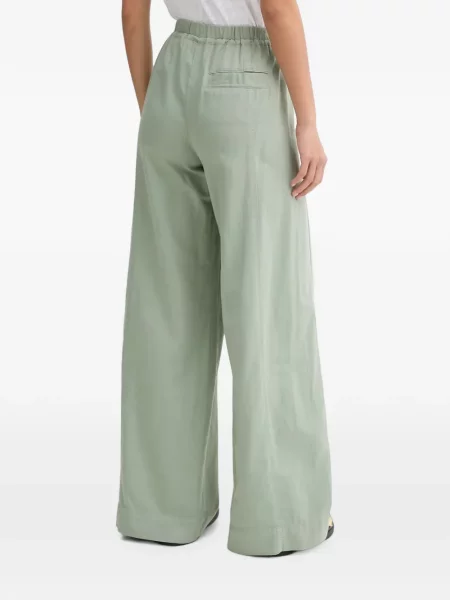 Pantaloni palazzo Marc O'polo cu cordon verde